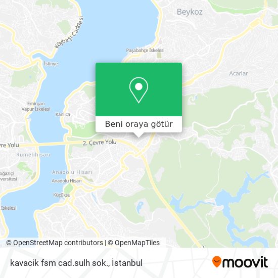 kavacik fsm cad.sulh sok. harita