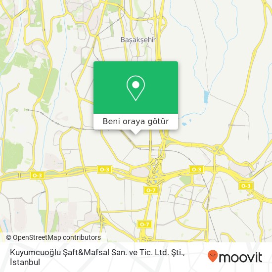 Kuyumcuoğlu Şaft&Mafsal San. ve Tic. Ltd. Şti. harita