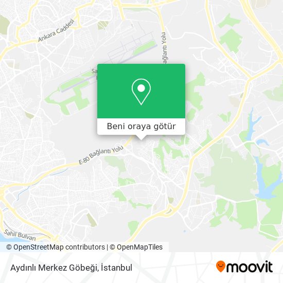 Aydınlı Merkez Göbeği harita