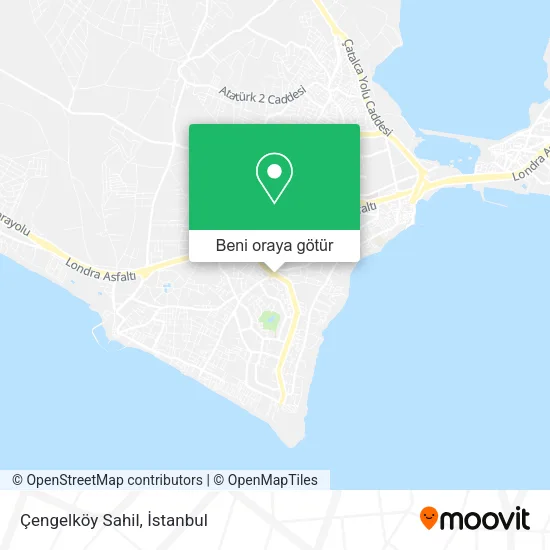 Çengelköy Sahil harita