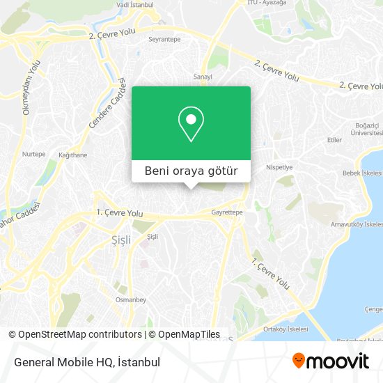General Mobile HQ harita