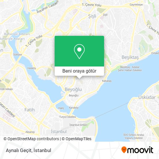 Aynalı Geçit harita