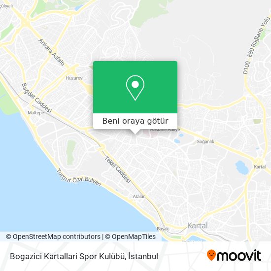 Bogazici Kartallari Spor Kulübü harita