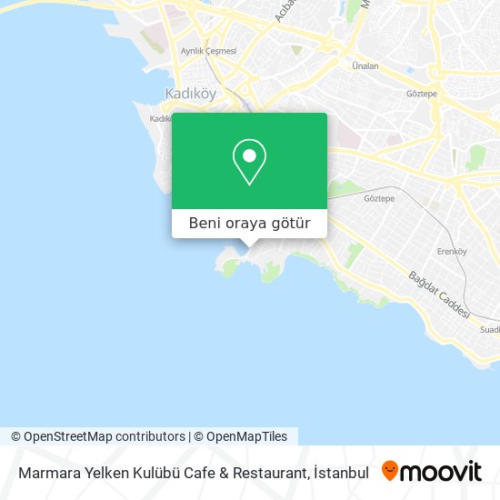 Marmara Yelken Kulübü Cafe & Restaurant harita