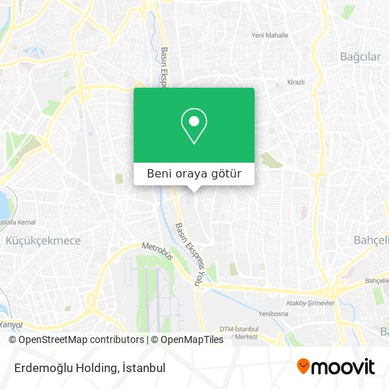 Erdemoğlu Holding harita