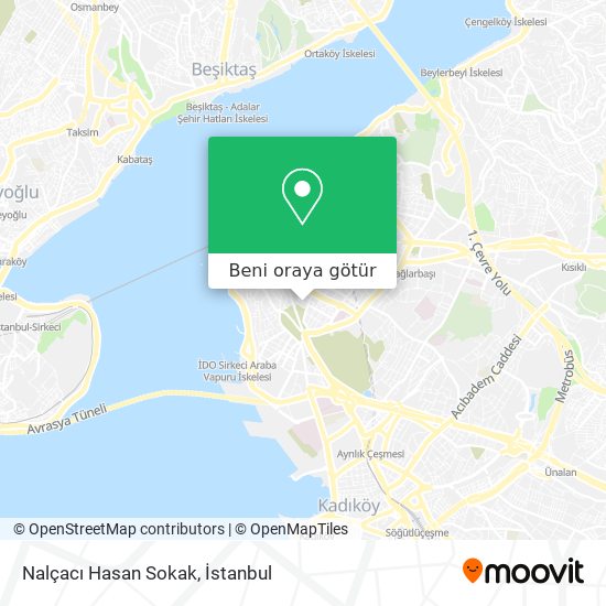 Nalçacı Hasan Sokak harita