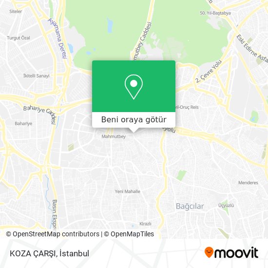 KOZA ÇARŞI harita