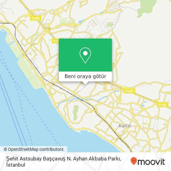 Şehit Astsubay Başçavuş N. Ayhan Akbaba Parkı harita
