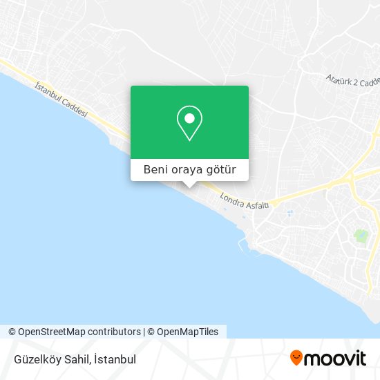 Güzelköy Sahil harita