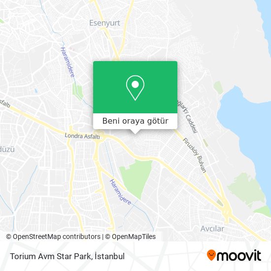 Torium Avm Star Park harita