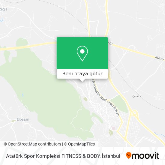 Atatürk Spor Kompleksi FITNESS & BODY harita