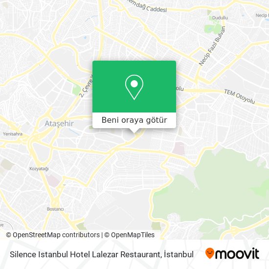 Silence Istanbul Hotel Lalezar Restaurant harita