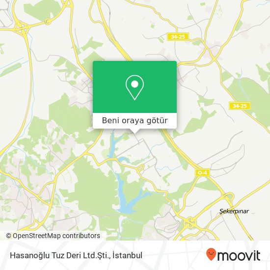 Hasanoğlu Tuz Deri Ltd.Şti. harita