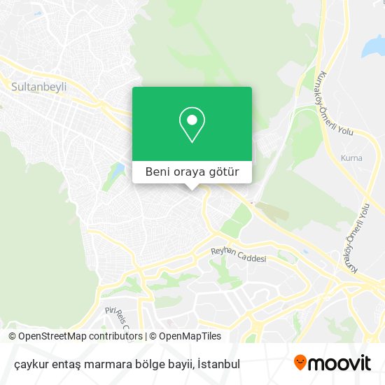 çaykur entaş marmara bölge bayii harita