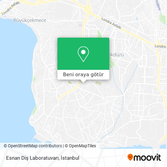 Esnan Diş Laboratuvarı harita