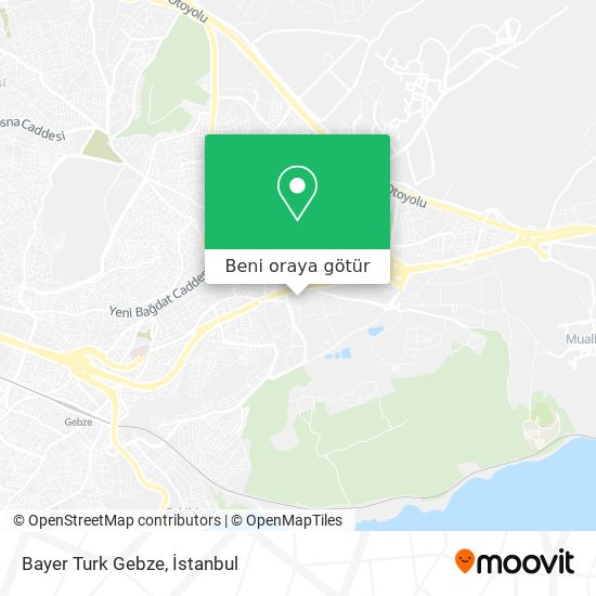 Bayer Turk Gebze harita