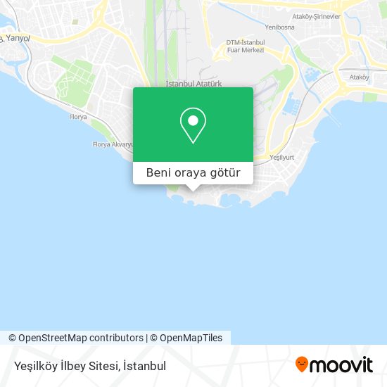 Yeşilköy İlbey Sitesi harita