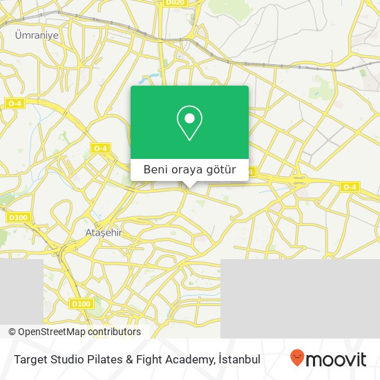 Target Studio Pilates & Fight Academy harita