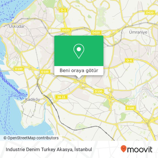 Industrie Denim Turkey Akasya harita
