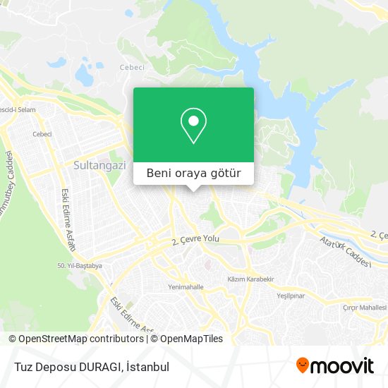 Tuz Deposu DURAGI harita