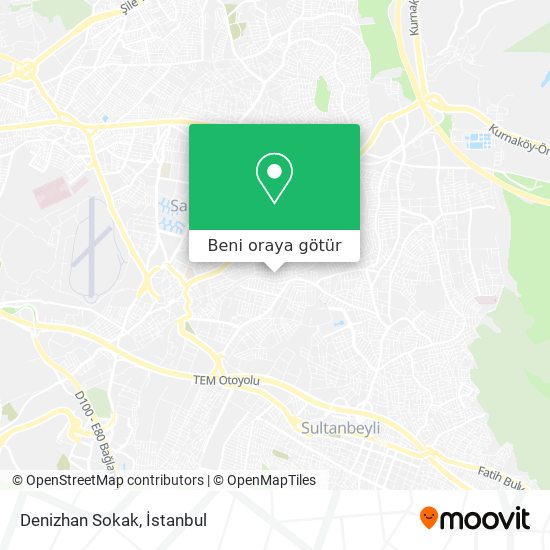 Denizhan Sokak harita