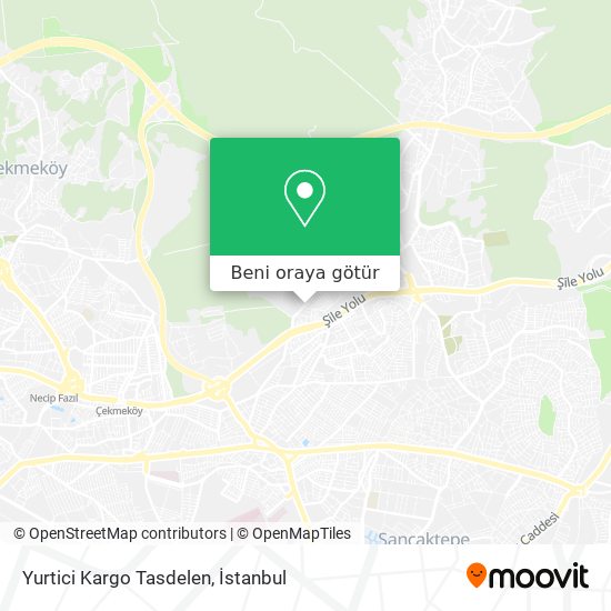 Yurtici Kargo Tasdelen harita