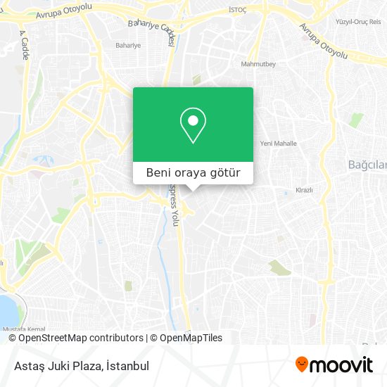 Astaş Juki Plaza harita