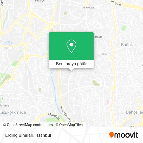 Erdinç Binaları harita
