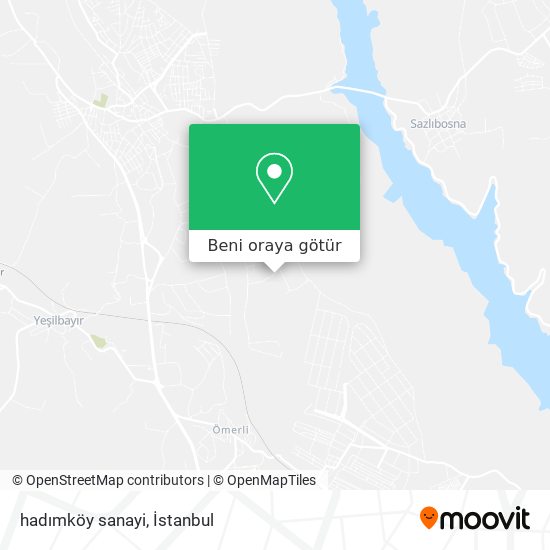 hadımköy sanayi harita