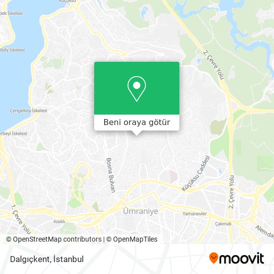 Dalgıçkent harita