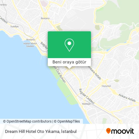 Dream Hill Hotel Oto Yıkama harita