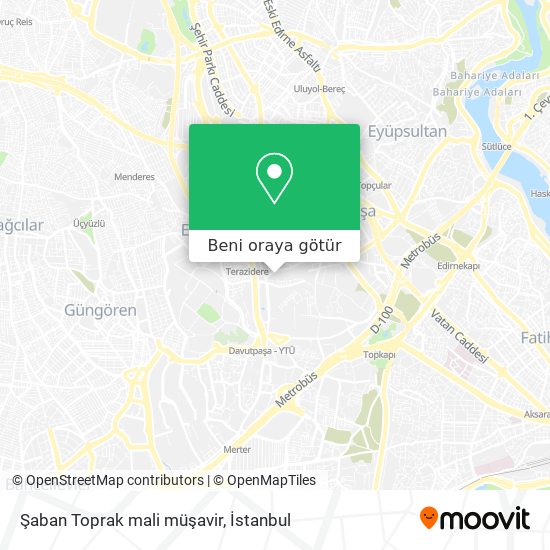 Şaban Toprak mali müşavir harita