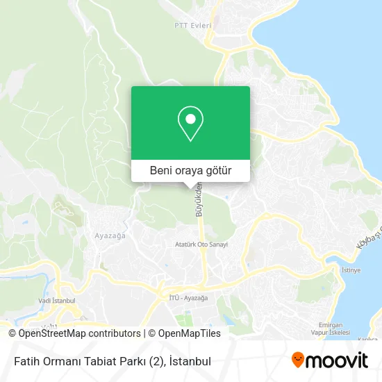 Fatih Ormanı Tabiat Parkı (2) harita