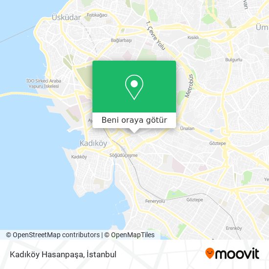 Kadıköy Hasanpaşa harita