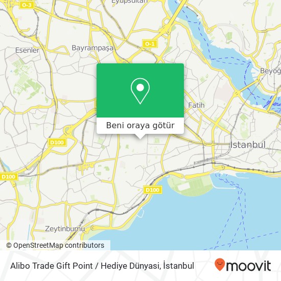 Alibo Trade Gift Point / Hediye Dünyasi harita