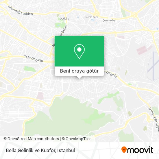 Bella Gelinlik ve Kuaför harita