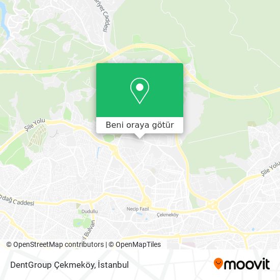 DentGroup Çekmeköy harita