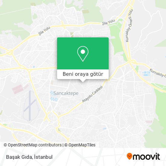 Başak Gıda harita