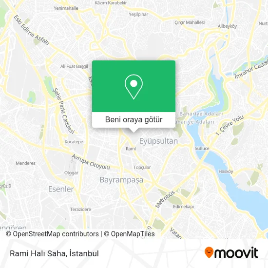 Rami Halı Saha harita