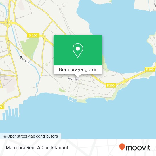 Marmara Rent A Car harita