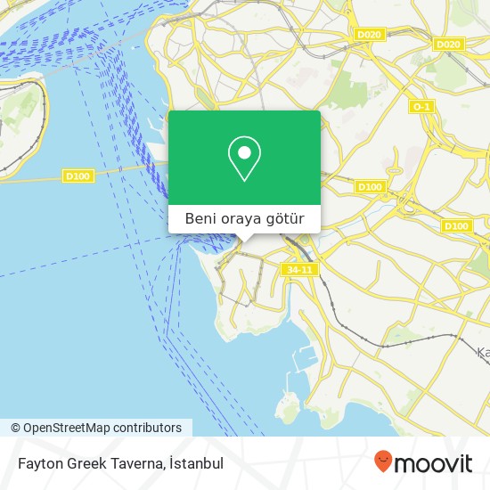 Fayton Greek Taverna harita