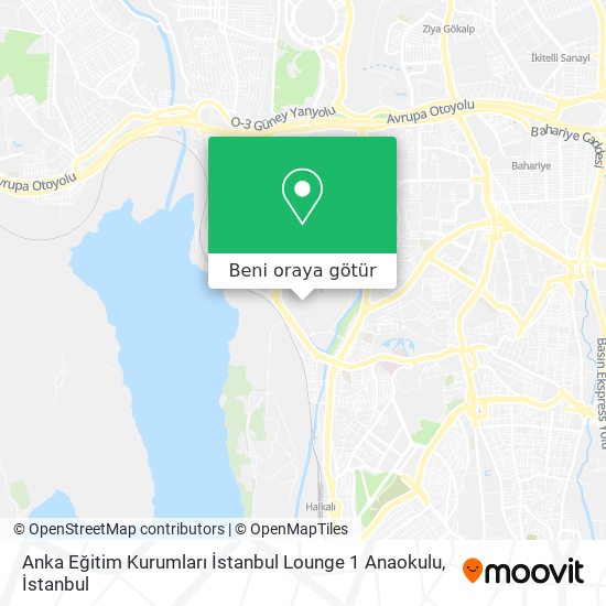 Anka Eğitim Kurumları İstanbul Lounge 1 Anaokulu harita