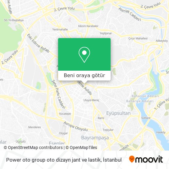Power oto group oto dizayn jant ve lastik harita