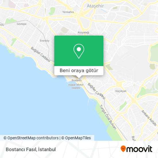 Bostancı Fasıl harita