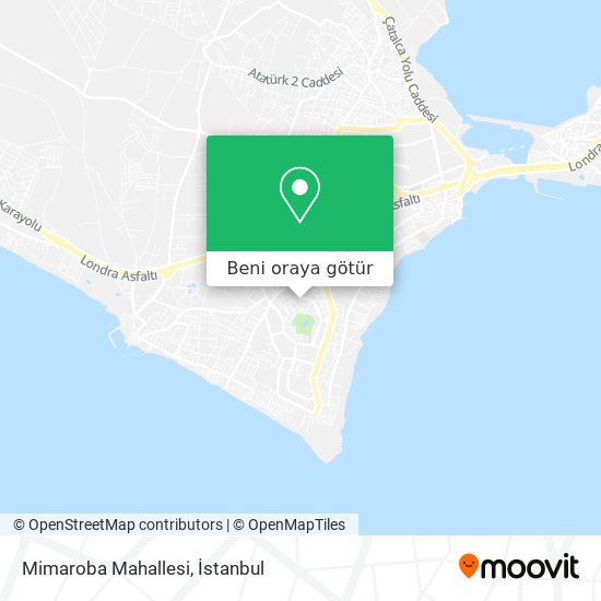 Mimaroba Mahallesi harita