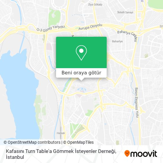 Kafasını Turn Table'a Gömmek İsteyenler Derneği harita