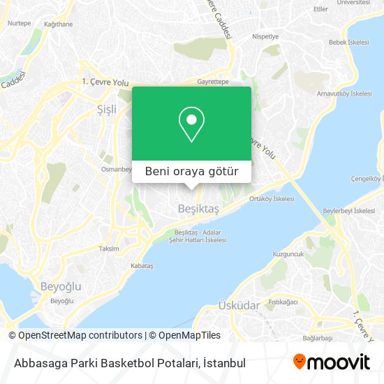 Abbasaga Parki Basketbol Potalari harita