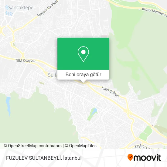 FUZULEV SULTANBEYLİ harita