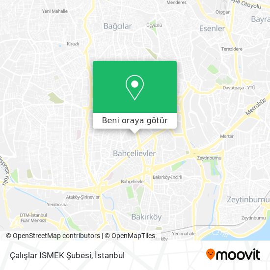 Çalışlar ISMEK Şubesi harita