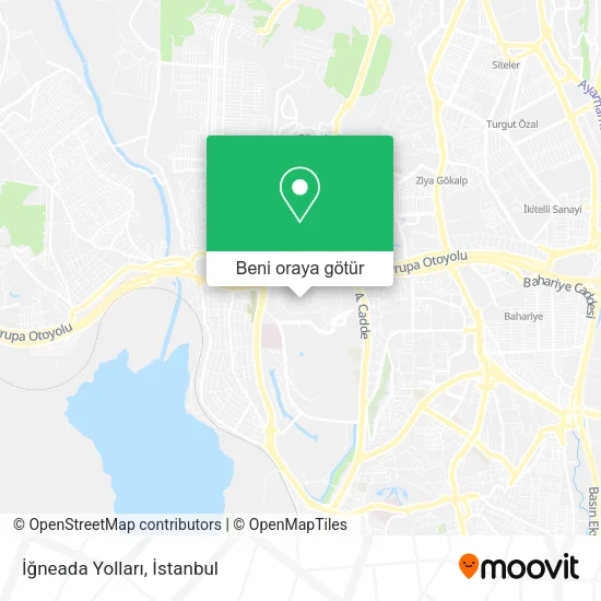 İğneada Yolları harita